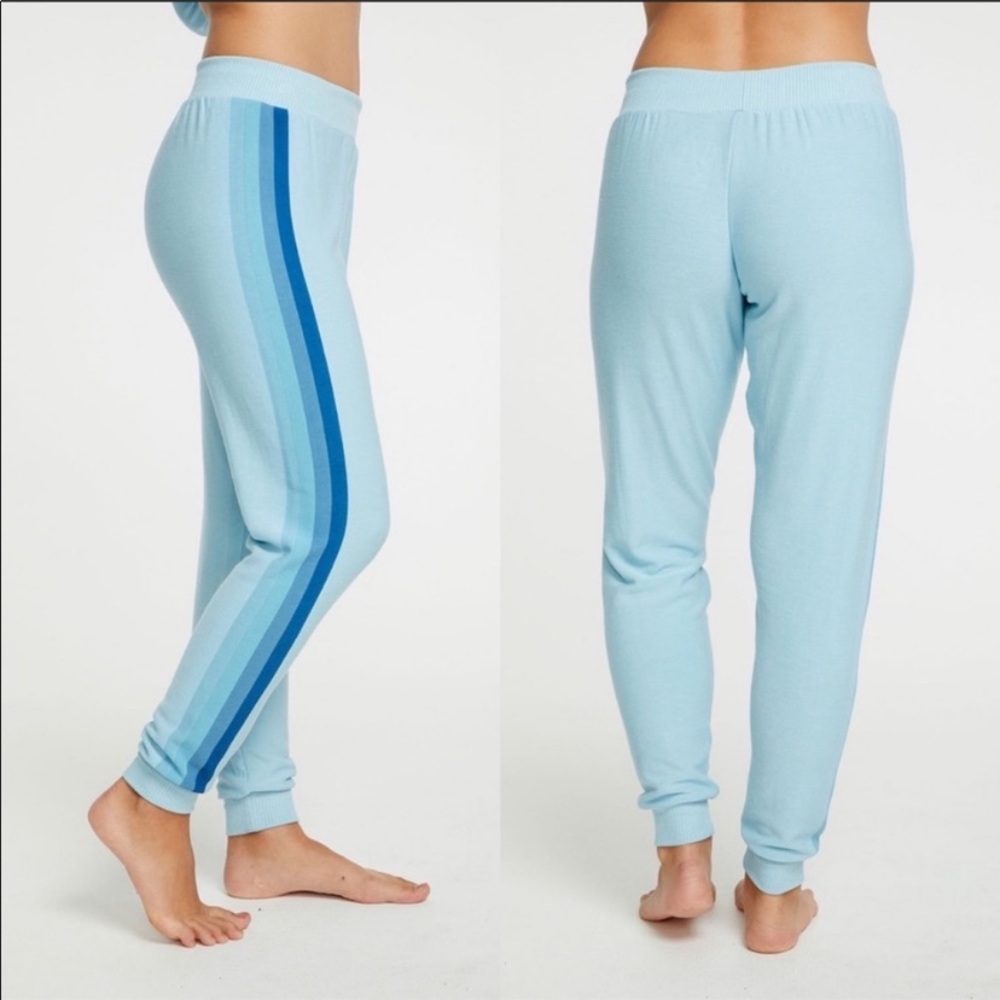 NWT Chaser Blue Stripe Pants